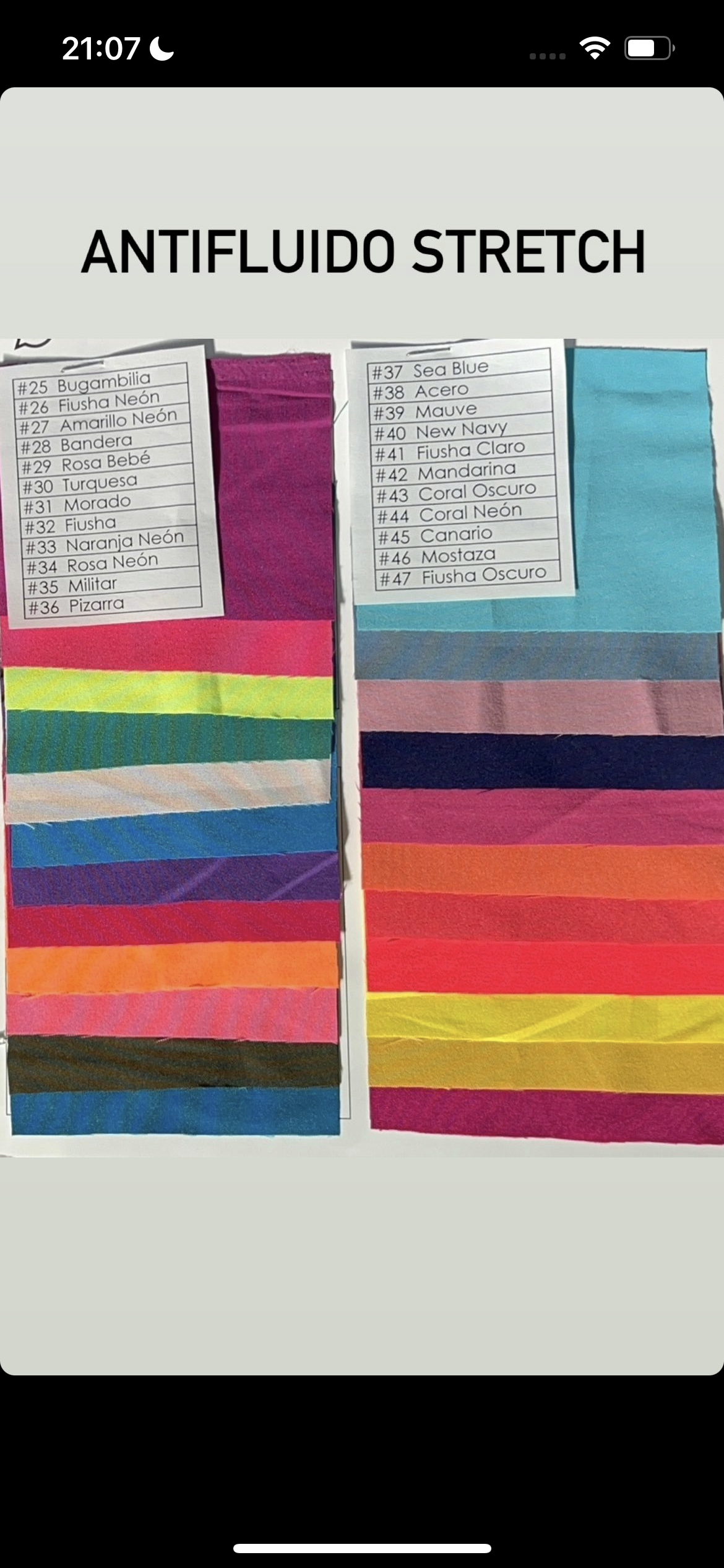 Angel Tela Antifluido Stretch Mujer