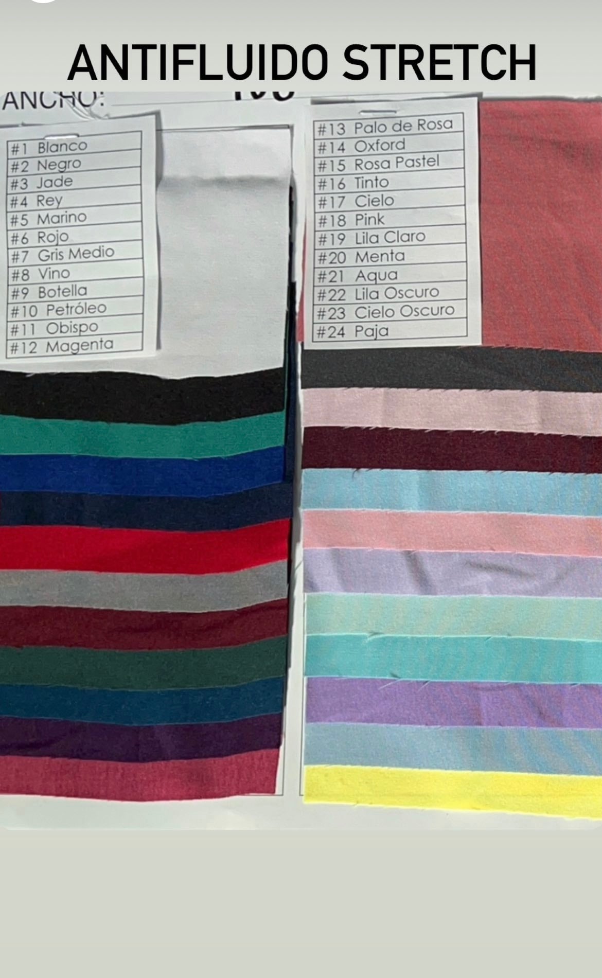 Lorena Tela Antifluido Stretch Mujer