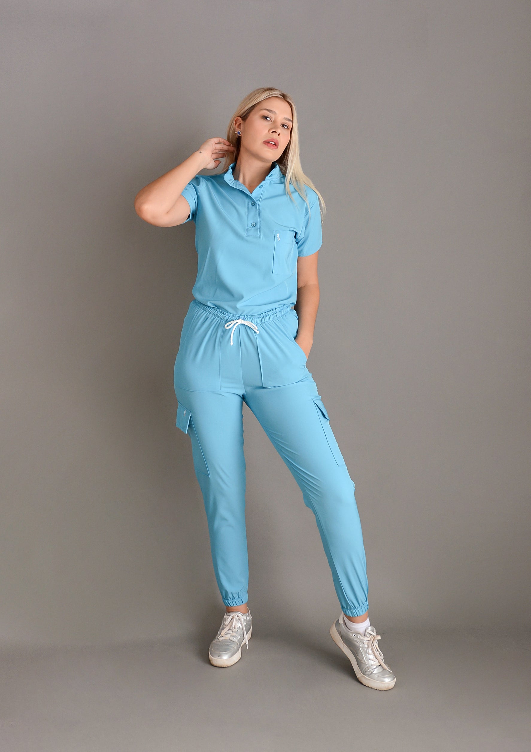 Enrique Tela Antifluido Stretch Mujer