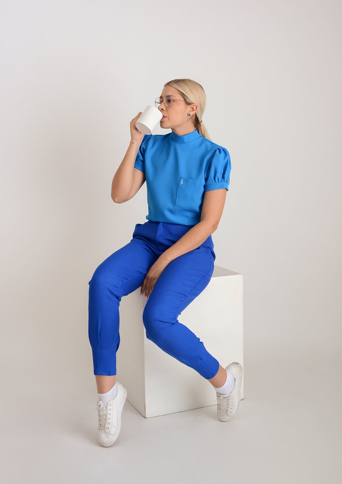 Elena Tela Tergal Stretch Mujer