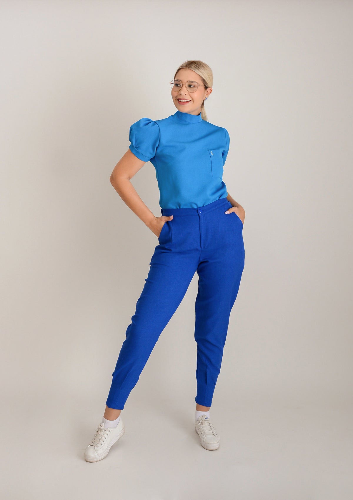 Elena Tela Tergal Stretch Mujer